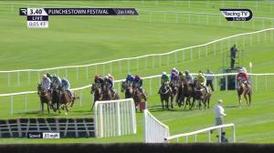 Video preview image for Punchestown 15:40 - Killashee Hotel Handicap Hurdle (Listed)