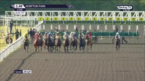 Video preview image for Kempton Park 17:40 - Unibet Support Safer Gambling Restricted Novice Stakes (GBB Race) (Div 2)