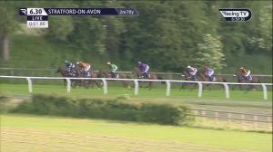 Video preview image for Stratford-on-Avon 18:30 - Shirley Guest 80th Birthday Celebration Mares' Novices' Limited Handicap Hurdle (Div 1)