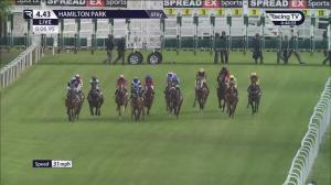 Video preview image for Hamilton Park 16:43 - William Berkeley Harris-Burland Memorial Celebrations Handicap