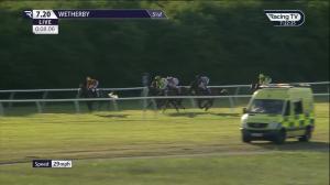 Video preview image for Wetherby 19:20 - Join Racing TV Now Fillies' Handicap