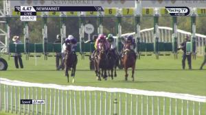 Video preview image for Newmarket 16:47 - Zyn Proud Partner Of The Jockey Club Fillies' Novice Stakes (GBB Race)