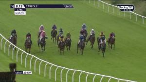 Video preview image for Carlisle 20:12 - Grand Caledonia Finale Handicap (Pro-Am Female Jockeys)