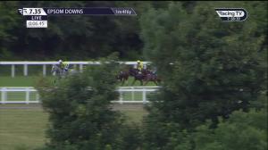 Video preview image for Epsom Downs 19:35 - Miles Andrews Ladies' Derby Handicap (Female Amateur Jockeys)