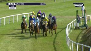 Video preview image for Wexford 17:10 - Curragh To Curragh Charity Cycle On August 30th Mares Maiden Hurdle
