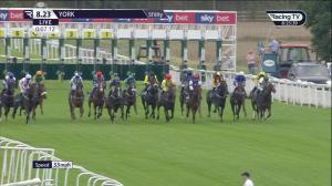 Video preview image for York 20:23 - Sky Bet Go-Racing-In-Yorkshire Summer Festival Handicap