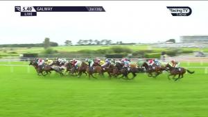 Video preview image for Galway 17:40 - Iggy Daly Easyfix Handicap Hurdle