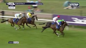 Video preview image for Pontefract 16:42 - Pontefract Races True Yorkshireman Package Handicap