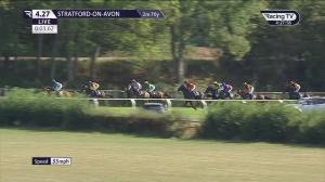 Video preview image for Stratford-on-Avon 16:27 - National Racehorse Week 23rd - 31st August Handicap Hurdle