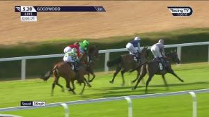 Video preview image for Goodwood 17:20 - Virgin Bet Supports Safe Gambling Handicap (Gbbplus Race)